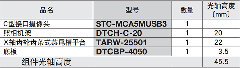 C型接口摄像头组件